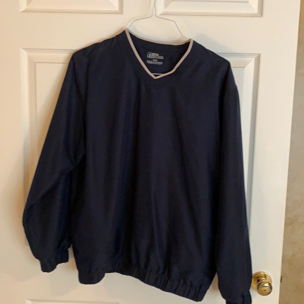 PGA Tour navy pullover shirt